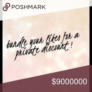 Bundle 2 or more likes for a private offer